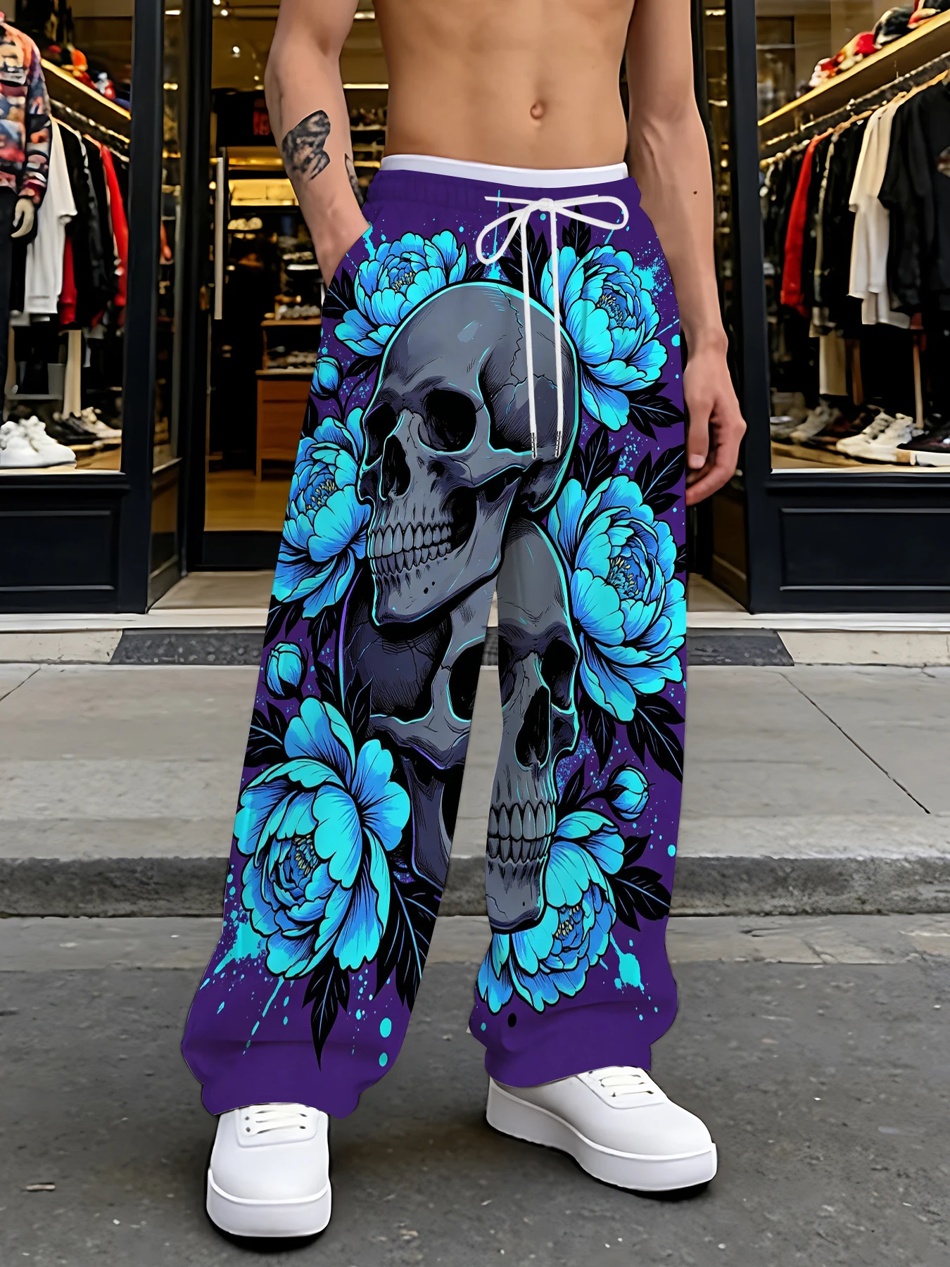 2026 Men's Printed Straight Leg Pants Vibrant Abstract Pattern Drawstring Waist Loose Fit Summer Beach Casual Swim Shorts
2026 Men's Printed Straight Leg Pants Vibrant Abstract Pattern Drawstring Waist Loose Fit Summer Beach Casual Swim Shorts
