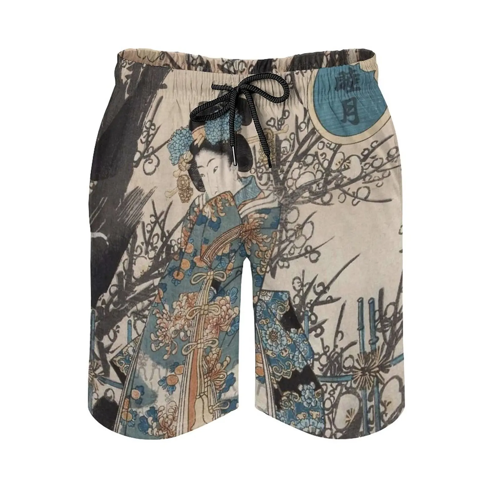 Классические винтажные мужские пляжные шорты Ukiyo-E с японским рисунком гейши, пляжные шорты, бермуды, шорты для серфинга и плавания, классические
Классические винтажные мужские пляжные шорты Ukiyo-E с японским рисунком гейши, пляжные шорты, бермуды, шорты для серфинга и плавания, классические