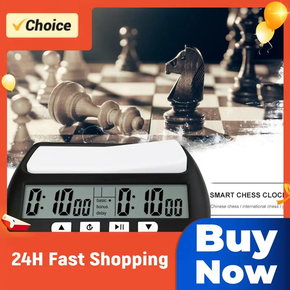 Digital Chess Clock Count Up Down Chess Competition Board Game Timer Stopwatch