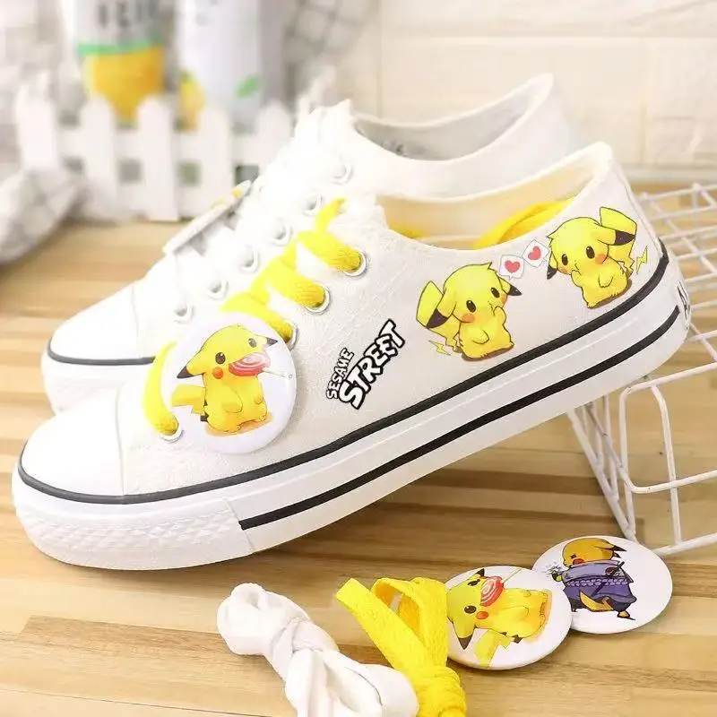 real pictures 2025 new autumn pikachu cartoon white black canvas shoe man plus big size board shoes women girls Casual Shoes
real pictures 2025 new autumn pikachu cartoon white black canvas shoe man plus big size board shoes women girls Casual Shoes