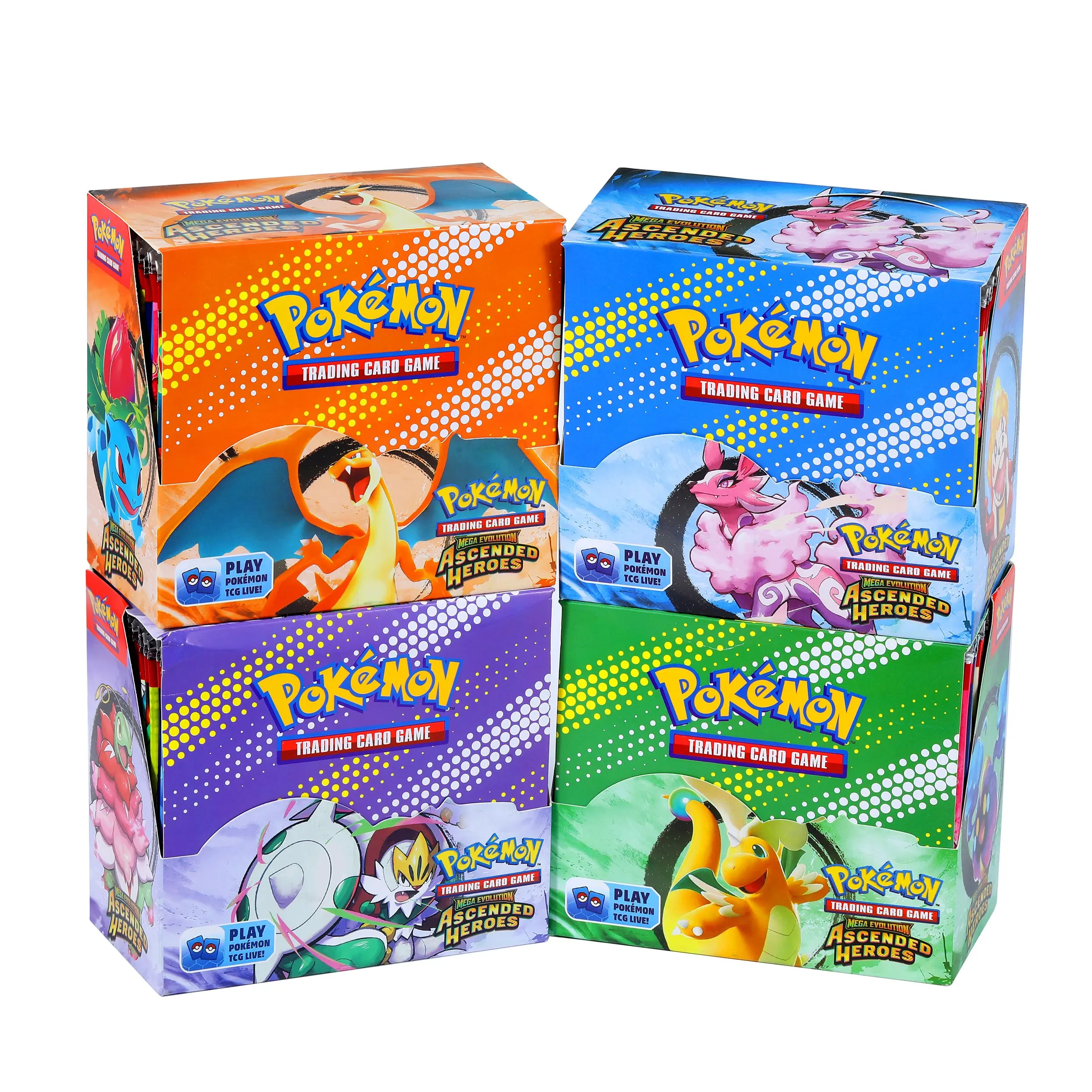 324/360Pcs/Set Pokemon Card Fusion Ascended heroes Strike SUN MOON Evolving Skies English Booster Battle Transaction Card
324/360Pcs/Set Pokemon Card Fusion Ascended heroes Strike SUN MOON Evolving Skies English Booster Battle Transaction Card