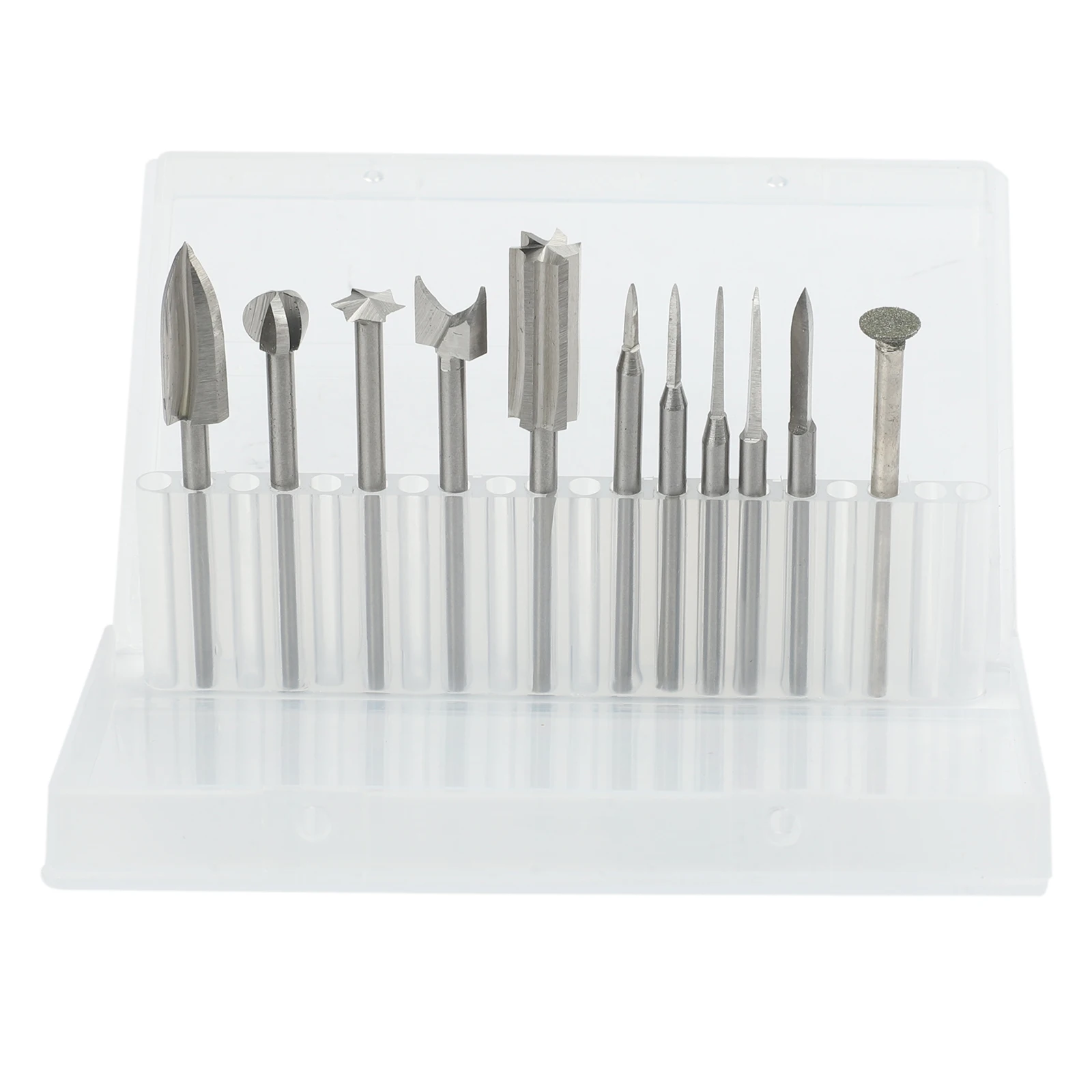 11 Pcs Wood Carving Drill Bits 1/8 Inch Shank For DIY Drilling Rotary Tool Power Tools Tool Accessories Professional Tools
11 Pcs Wood Carving Drill Bits 1/8 Inch Shank For DIY Drilling Rotary Tool Power Tools Tool Accessories Professional Tools