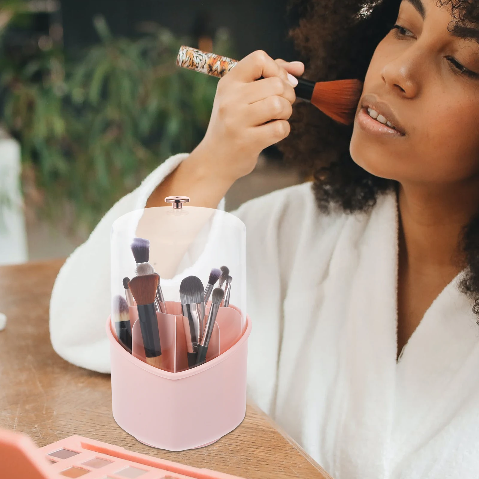 Makeup Brush Storage Bucket Desktop Holder ganizer Plastic Pen Pencil Stationery Ruler ABS PC PP Material Lightweight
Makeup Brush Storage Bucket Desktop Holder ganizer Plastic Pen Pencil Stationery Ruler ABS PC PP Material Lightweight