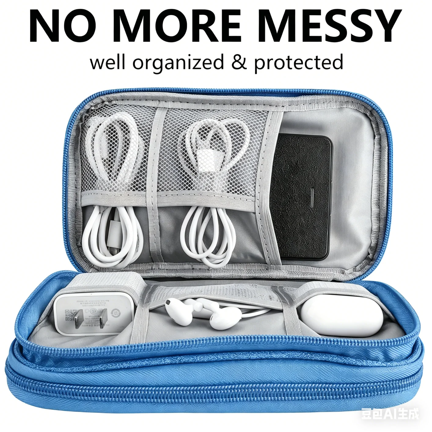Travel Portable Digital Accessories Storage Bag Organizer of Mobile Phone Bag U Disk Charging Bank Mobile Data Cable Storage Bag
Travel Portable Digital Accessories Storage Bag Organizer of Mobile Phone Bag U Disk Charging Bank Mobile Data Cable Storage Bag