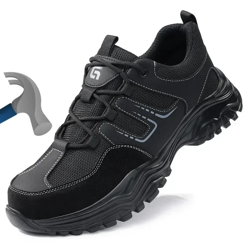 Новинка 2025, модная противоударная защитная обувь Frenum, легкие дышащие защитные рабочие кроссовки с мягким стальным носком, мужские кроссовки
Новинка 2025, модная противоударная защитная обувь Frenum, легкие дышащие защитные рабочие кроссовки с мягким стальным носком, мужские кроссовки