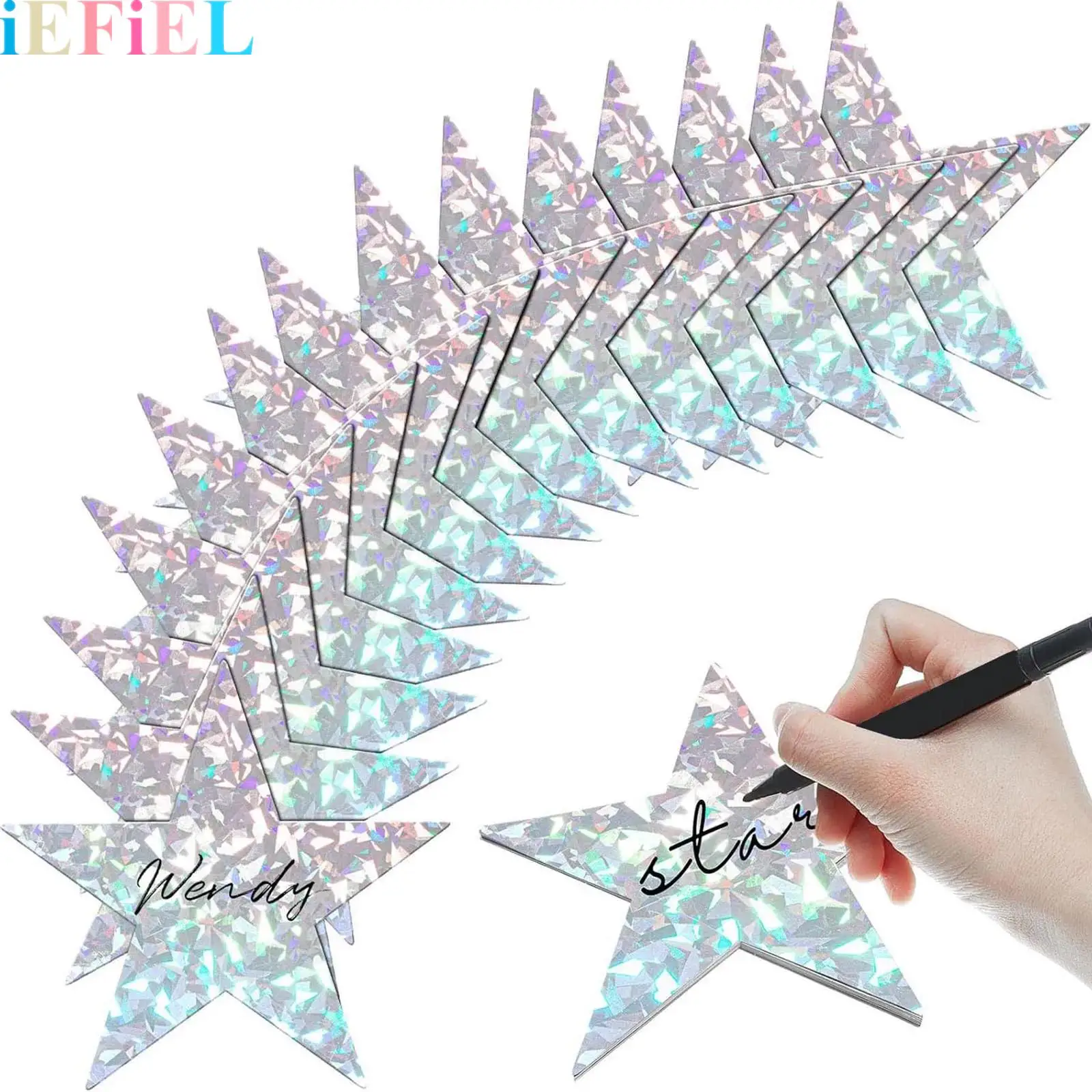 24Pcs Stars Cutouts Glitter Double Printed Paper Cardboard Stars for Bulletin Board Classroom Wall Party
24Pcs Stars Cutouts Glitter Double Printed Paper Cardboard Stars for Bulletin Board Classroom Wall Party