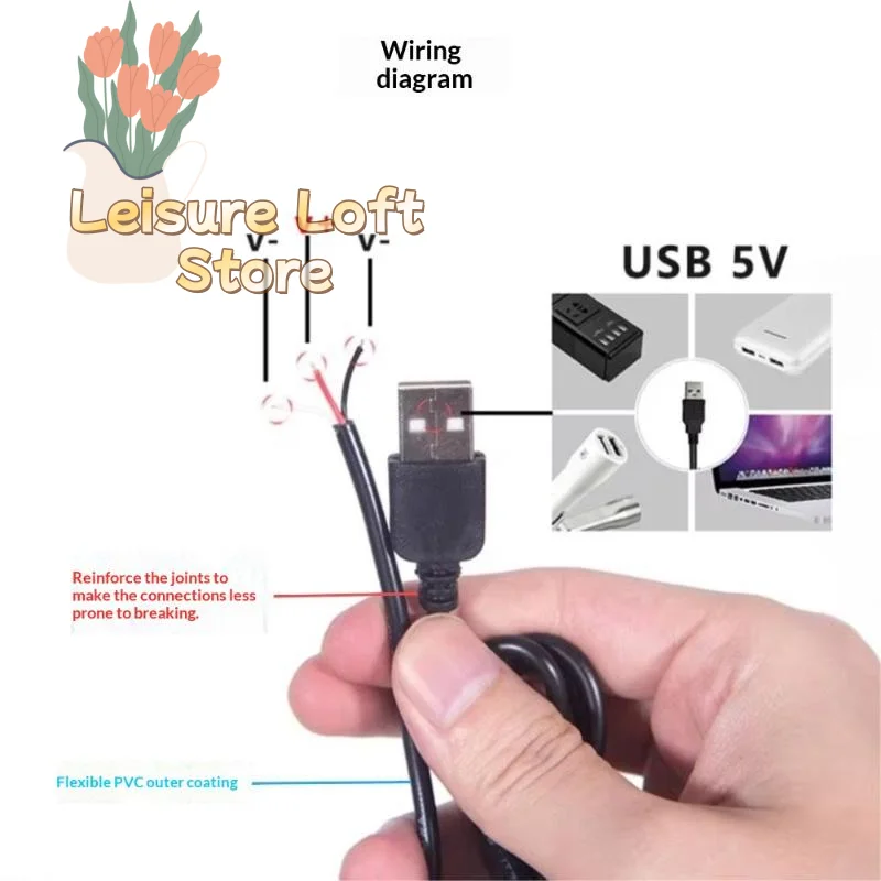 USB-кабель 5В для LED-лампы с трехцветной регулировкой яркости и 4-кнопочным контроллером, регулируемый, для лампы в учебную комнату или общежитие
USB-кабель 5В для LED-лампы с трехцветной регулировкой яркости и 4-кнопочным контроллером, регулируемый, для лампы в учебную комнату или общежитие