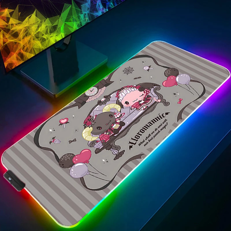 Mouse Pad M-my Melody RGB Large Mouse Pad Gamer Keyboard LED Mousepad Computer Desk Mat Gaming Pad Backlight Mouse Mats For LOL
Mouse Pad M-my Melody RGB Large Mouse Pad Gamer Keyboard LED Mousepad Computer Desk Mat Gaming Pad Backlight Mouse Mats For LOL