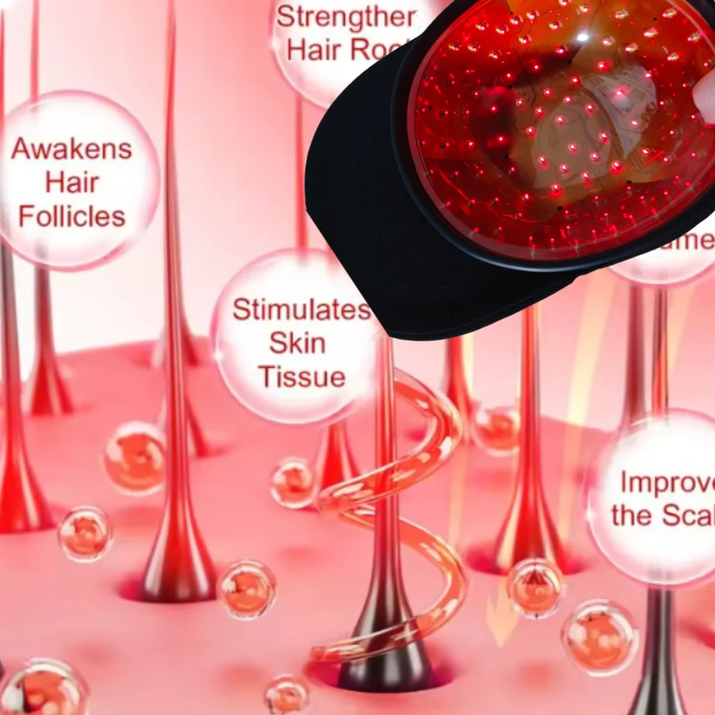 Hair Regrowth Therapy Cap 650nm Laser & Infrared Light Helmet for Anti Hair Loss & Thickening
Hair Regrowth Therapy Cap 650nm Laser & Infrared Light Helmet for Anti Hair Loss & Thickening