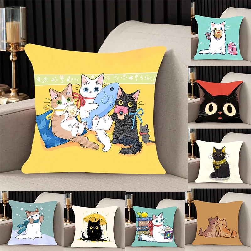 Pillow Cover kitty room bedroomo office coffee shop car Dakimakura Throw Pillows iving room Pillowcase Kawaii Girl style 40x40cm
Pillow Cover kitty room bedroomo office coffee shop car Dakimakura Throw Pillows iving room Pillowcase Kawaii Girl style 40x40cm