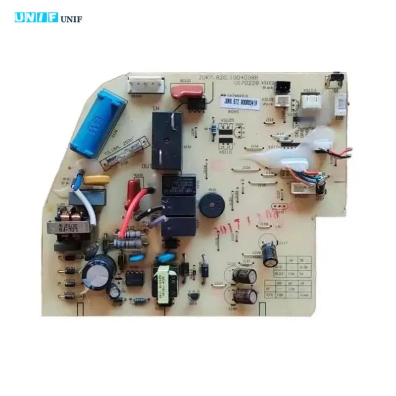 Tested Main Control Board For Changhong Air Conditioner Indoor Unit JUK6.672.900003419 JUK7.820.10040988
Tested Main Control Board For Changhong Air Conditioner Indoor Unit JUK6.672.900003419 JUK7.820.10040988