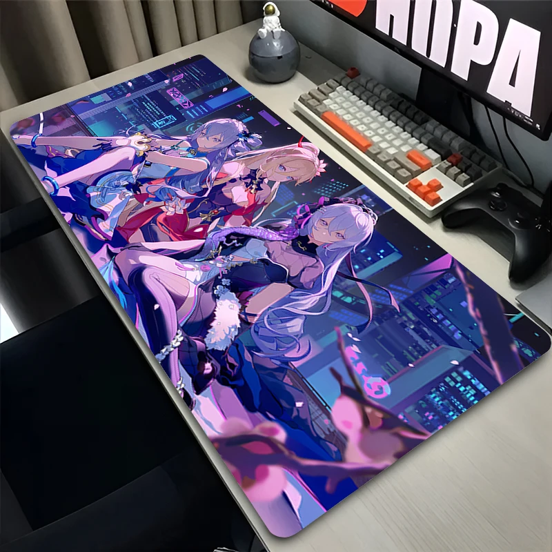 Mouse Pad Computer Gaming Accessories Kawaii Mousepad Rubber Cute H-honkai Impact 3 Extended Desk Mat Laptop Gamer Keyboard Pad
Mouse Pad Computer Gaming Accessories Kawaii Mousepad Rubber Cute H-honkai Impact 3 Extended Desk Mat Laptop Gamer Keyboard Pad