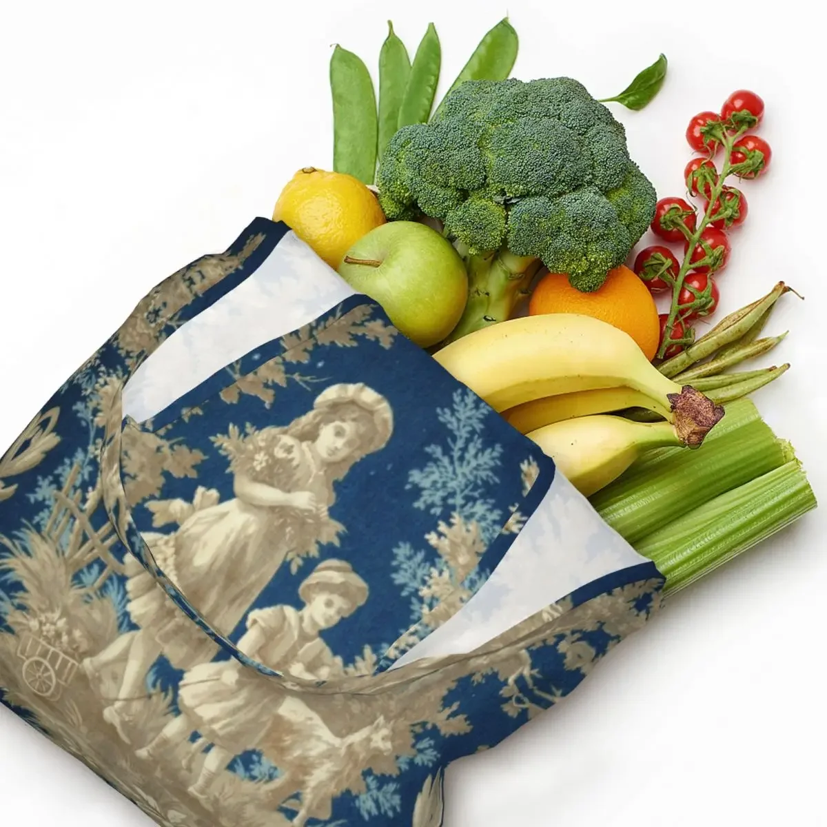 Сумка для покупок с мотивом Toile De Jouy, женская парусиновая большая сумка на плечо, прочные сумки для покупок для продуктов, сумка
Сумка для покупок с мотивом Toile De Jouy, женская парусиновая большая сумка на плечо, прочные сумки для покупок для продуктов, сумка