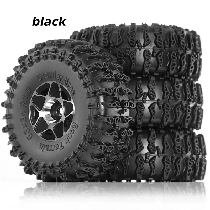 Stable-4Pcs 63Mm 1.0 Inch Metal Beadlock Wheel Tire Set For 1/18 1/24 RC Crawler Car TRX4M SCX24 AX24 FCX24 Upgrade Part
Stable-4Pcs 63Mm 1.0 Inch Metal Beadlock Wheel Tire Set For 1/18 1/24 RC Crawler Car TRX4M SCX24 AX24 FCX24 Upgrade Part
