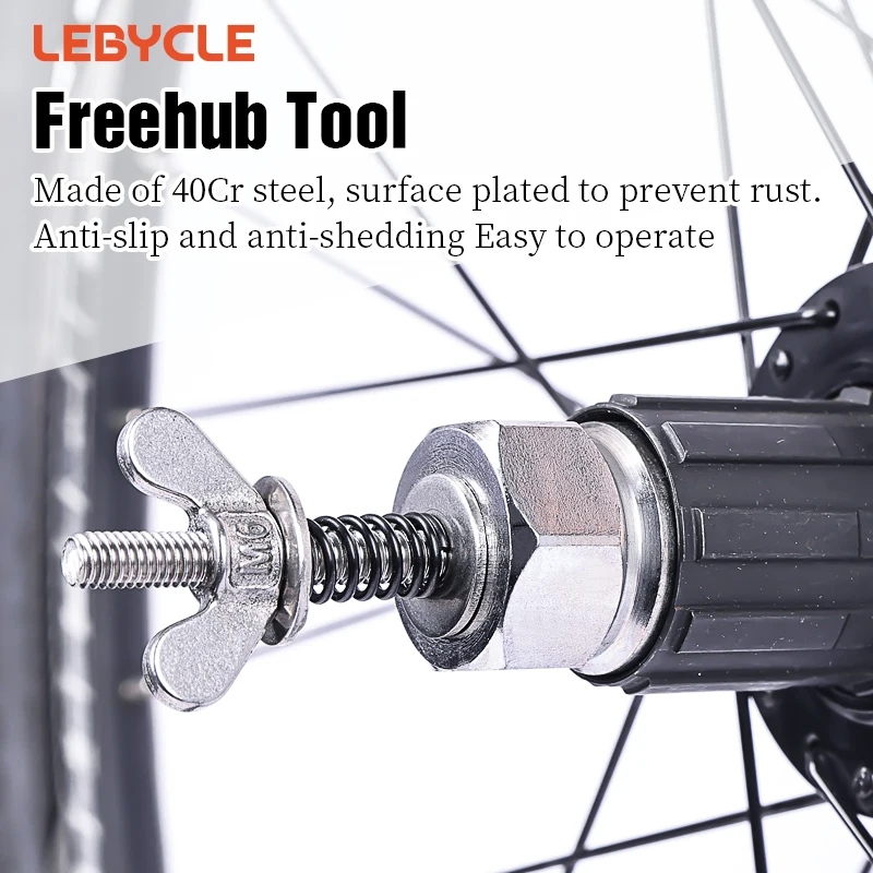 LEBYCLE Bicycle Hub Tower Base Removal Tool Stainless Steel MTB Road Bike Repair Tool 4mm Slot Installation Sleeve Universal
LEBYCLE Bicycle Hub Tower Base Removal Tool Stainless Steel MTB Road Bike Repair Tool 4mm Slot Installation Sleeve Universal