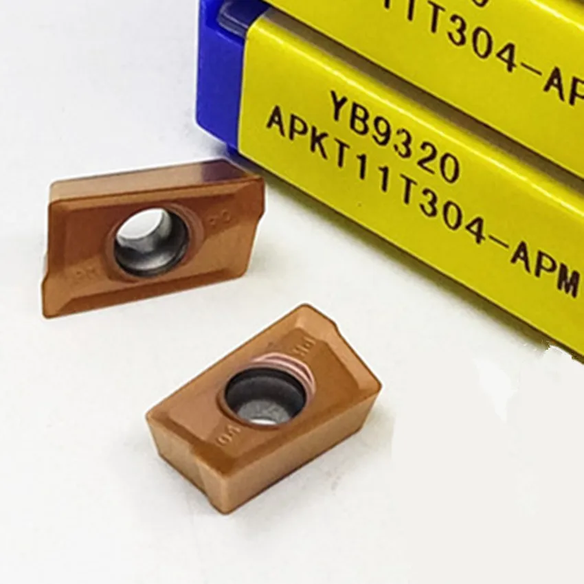 ZCC.CT APKT11T304-APM YB9320/APKT11T308-APM YB9320 Твердосплавные пластины с ЧПУ, фрезерная пластина, 10 шт./кор. 
ZCC.CT APKT11T304-APM YB9320/APKT11T308-APM YB9320 Твердосплавные пластины с ЧПУ, фрезерная пластина, 10 шт./кор.