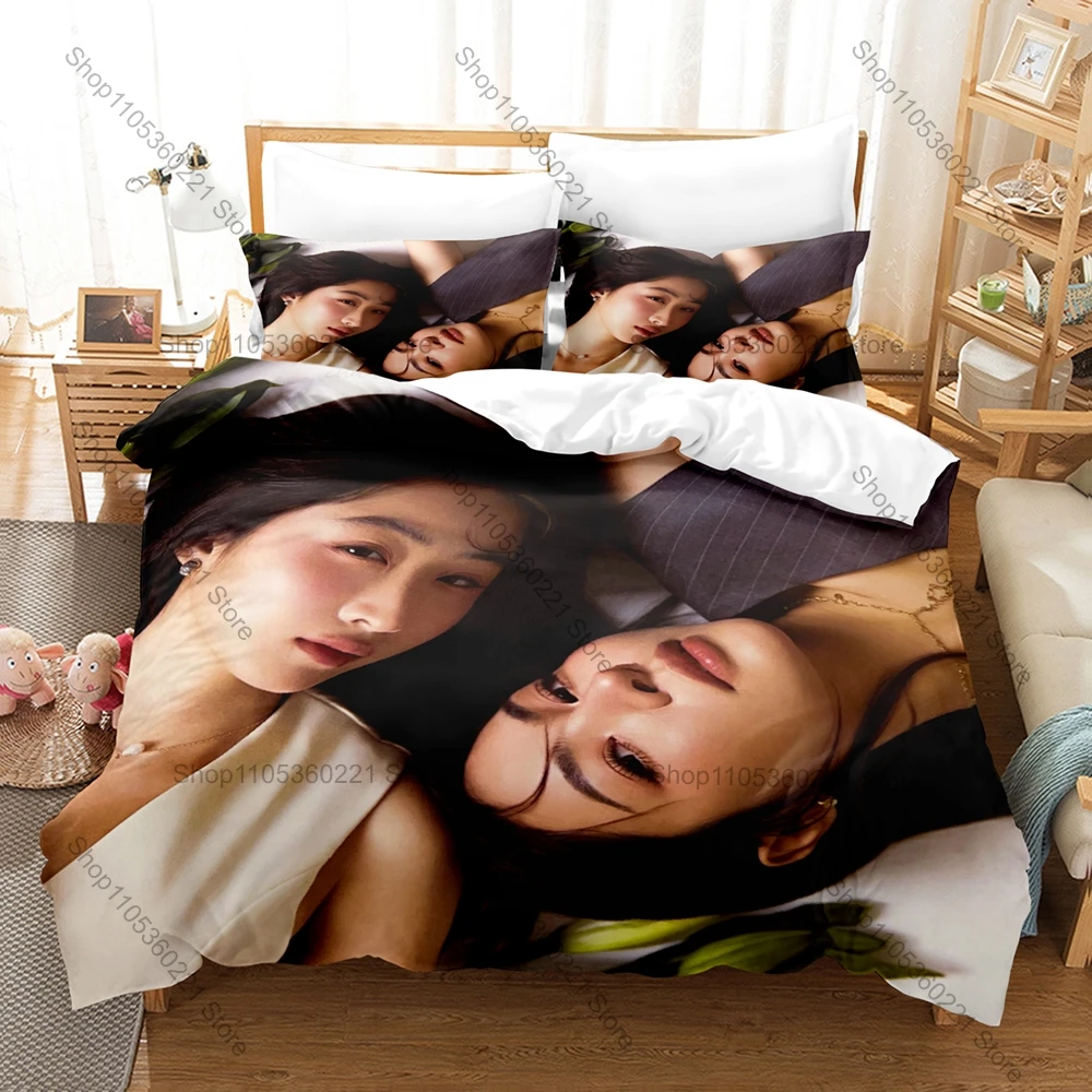 Sweet Age-Gap Couple Graphic Blank The Series FayeYoko Thai GL Drama Bedding Set Duvet Cover With 2 Pillowcases Girly Bedroom
Sweet Age-Gap Couple Graphic Blank The Series FayeYoko Thai GL Drama Bedding Set Duvet Cover With 2 Pillowcases Girly Bedroom