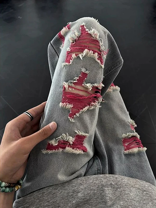 Retro American Washed Men's Jeans High Street Trendy Straight Leg Bell Bottoms Wide Leg Knife Casual Summer Jeans
Retro American Washed Men's Jeans High Street Trendy Straight Leg Bell Bottoms Wide Leg Knife Casual Summer Jeans