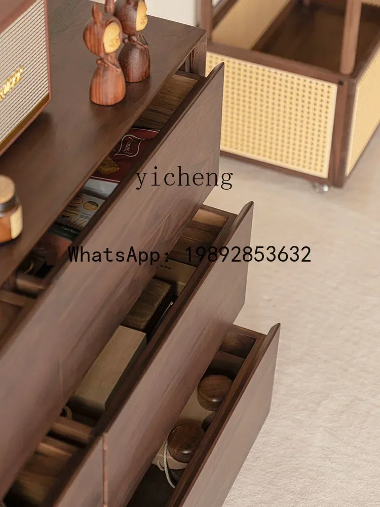 GZ six-chest cabinet cherry wood ultra-narrow bedside cabinet modern simple bedroom drawer locker log home decor
GZ six-chest cabinet cherry wood ultra-narrow bedside cabinet modern simple bedroom drawer locker log home decor