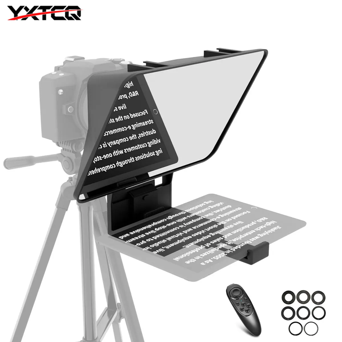 YXTCQ Teleprompter for DSLR Laptop Camera Phone Live Streaming Video AI Synthetic Text Support Tablets - Recording Prompter
YXTCQ Teleprompter for DSLR Laptop Camera Phone Live Streaming Video AI Synthetic Text Support Tablets - Recording Prompter