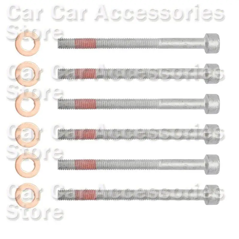 242D 6 Pieces Copper Injectors Seal and Mounts for W203 W204 W169 W164 W212 Vehicles
242D 6 Pieces Copper Injectors Seal and Mounts for W203 W204 W169 W164 W212 Vehicles
