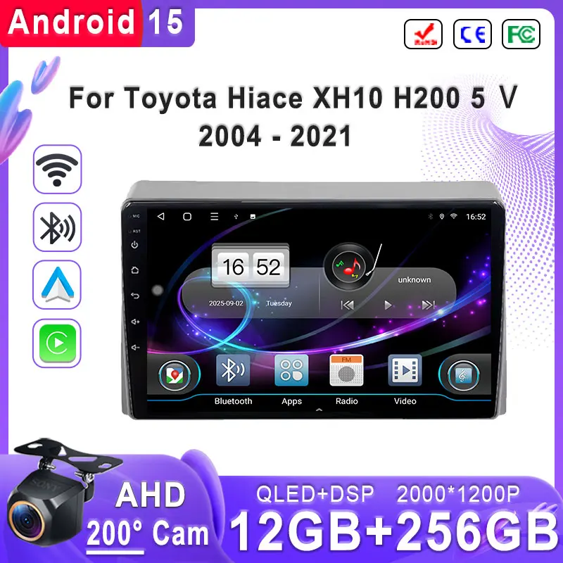 Android 15 Car For Nissan March 3 K12 2002 - 2010 2K Incell Screen Multimedia Stereo Auto Radio Head Unit GPS Navigation Head BT
Android 15 Car For Nissan March 3 K12 2002 - 2010 2K Incell Screen Multimedia Stereo Auto Radio Head Unit GPS Navigation Head BT