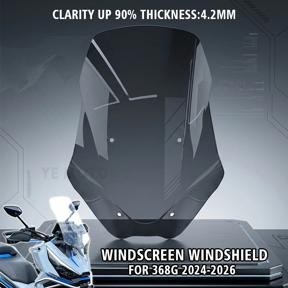 2026 ForZONTES 368G Windshield 368 G Accessories Motorcycle Front Windscreen for zt368g G 368 Windshield Parts 2024 2025
2026 ForZONTES 368G Windshield 368 G Accessories Motorcycle Front Windscreen for zt368g G 368 Windshield Parts 2024 2025