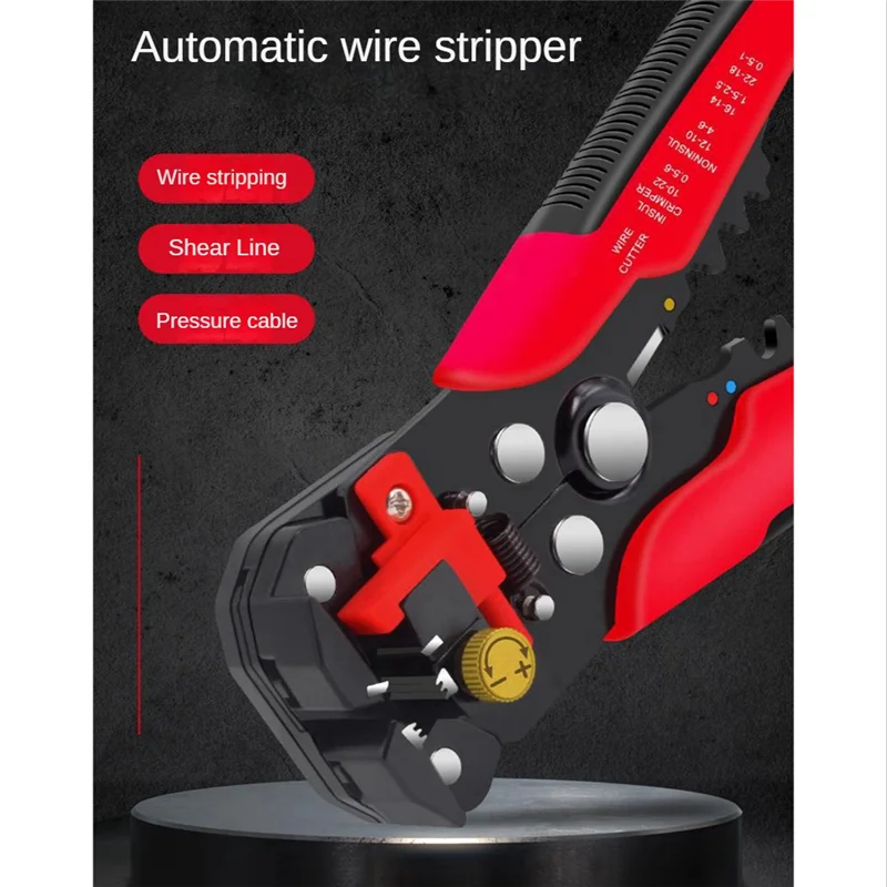 Multifunctional Stripping Pliers Electrician Special Tools Accessory Part Five In One Crimping Pliers Automatic Pulling Shears
Multifunctional Stripping Pliers Electrician Special Tools Accessory Part Five In One Crimping Pliers Automatic Pulling Shears