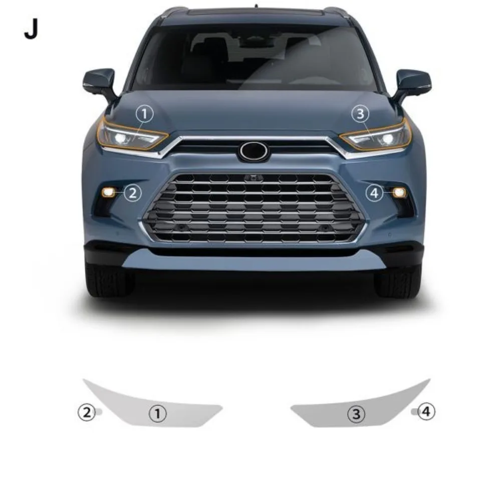 TPU Car Headlight Protective Film For Toyota 2024-2025 PPF Transport & Smoke Anti-Scratch Auto External Accessories
TPU Car Headlight Protective Film For Toyota 2024-2025 PPF Transport & Smoke Anti-Scratch Auto External Accessories