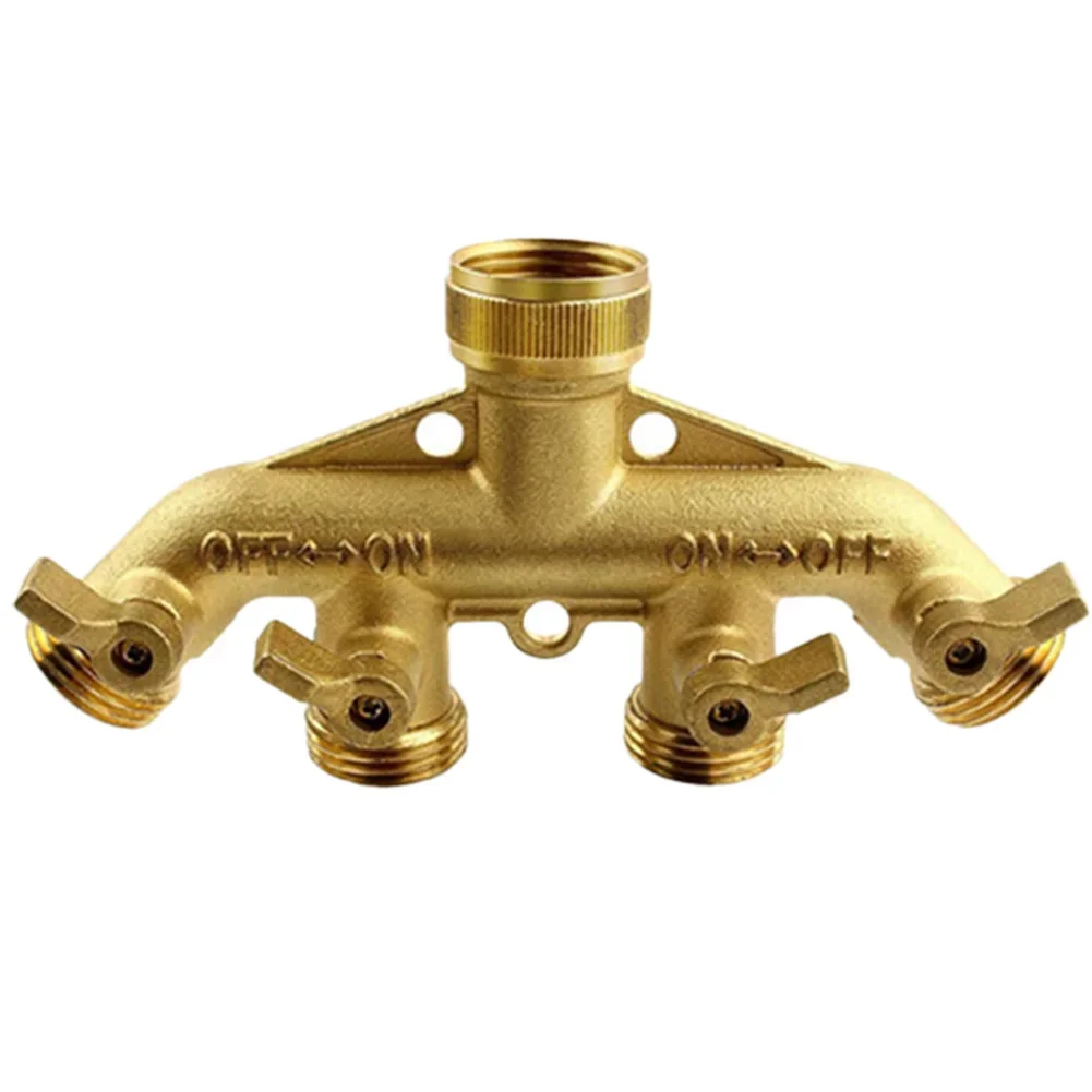 4-Way Water Splitters Thread Garden Irrigation Watering Connector Fittings Valve Y-Type Watering Connector Distributor
4-Way Water Splitters Thread Garden Irrigation Watering Connector Fittings Valve Y-Type Watering Connector Distributor 