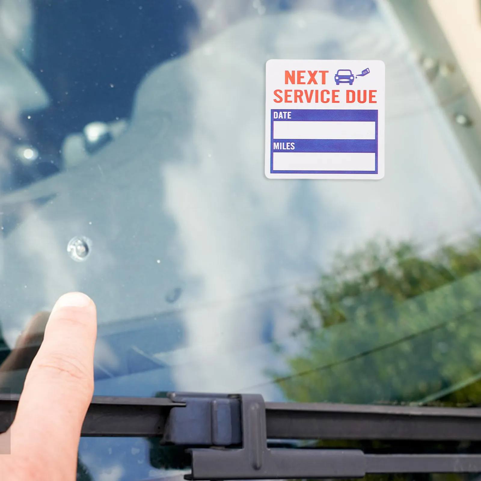 2 Rolls Waterproof Oil Change Stickers Car Service Reminder Labels for Windshield Maintenance Due Decals Auto Adhesive
2 Rolls Waterproof Oil Change Stickers Car Service Reminder Labels for Windshield Maintenance Due Decals Auto Adhesive