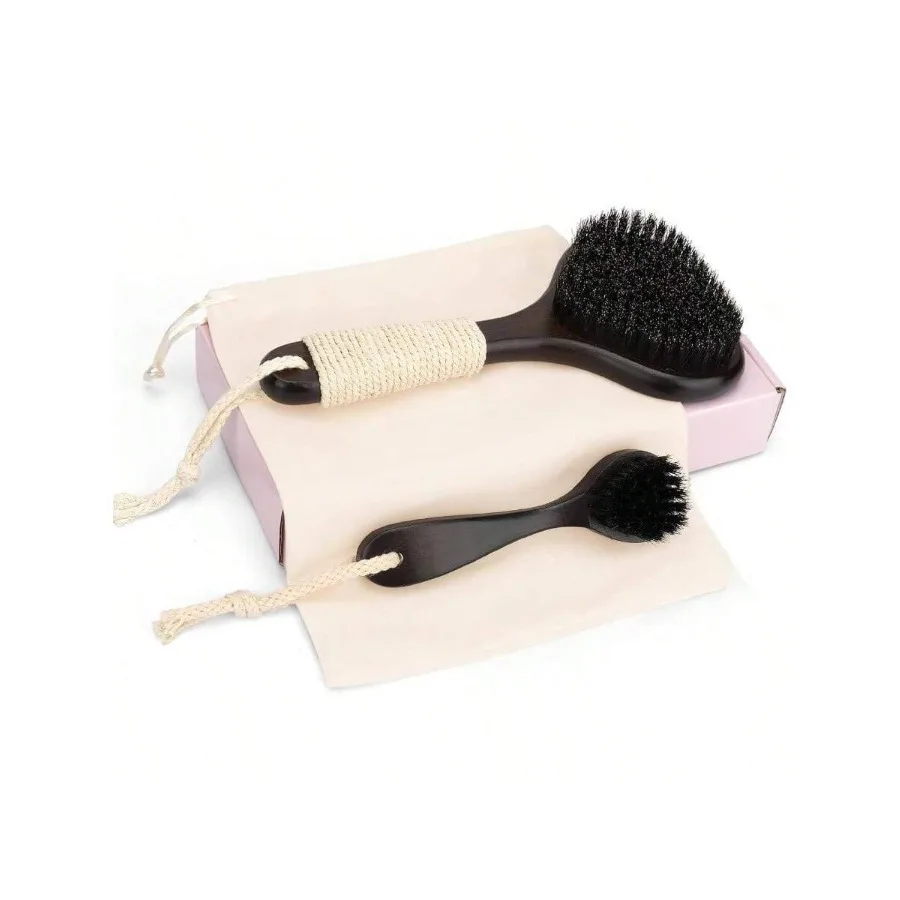 Dry Brushing Set With Body And Face Brush, Dry Scrub Brush With Exfoliating Natural Boar Bristle Lymphatic Drainage, Cellulite
Dry Brushing Set With Body And Face Brush, Dry Scrub Brush With Exfoliating Natural Boar Bristle Lymphatic Drainage, Cellulite