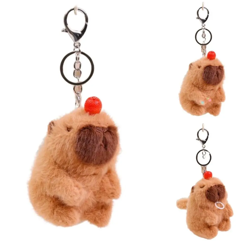 Stuffed Animals Luminous Plush Capybara Keychain Wagging Tail Music Cartoon Couple Pendant Doll Funny Capybara Keyring Gift
Stuffed Animals Luminous Plush Capybara Keychain Wagging Tail Music Cartoon Couple Pendant Doll Funny Capybara Keyring Gift