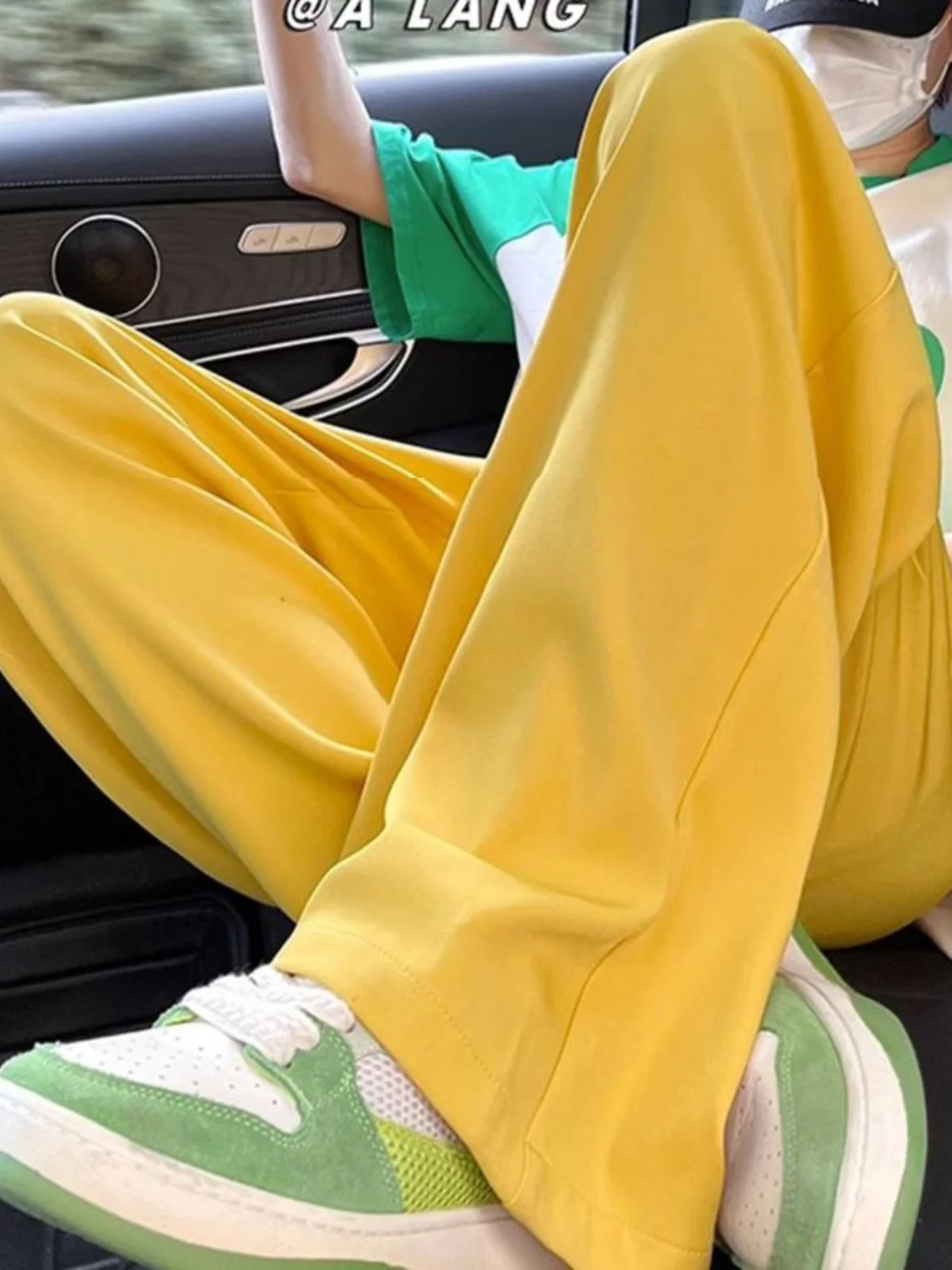 Желтые повседневные брюки свободного покроя, длина с девятью зубцами, летняя мода, большие размеры, повседневная одежда для подростков, тонкий материал, цвет
Желтые повседневные брюки свободного покроя, длина с девятью зубцами, летняя мода, большие размеры, повседневная одежда для подростков, тонкий материал, цвет