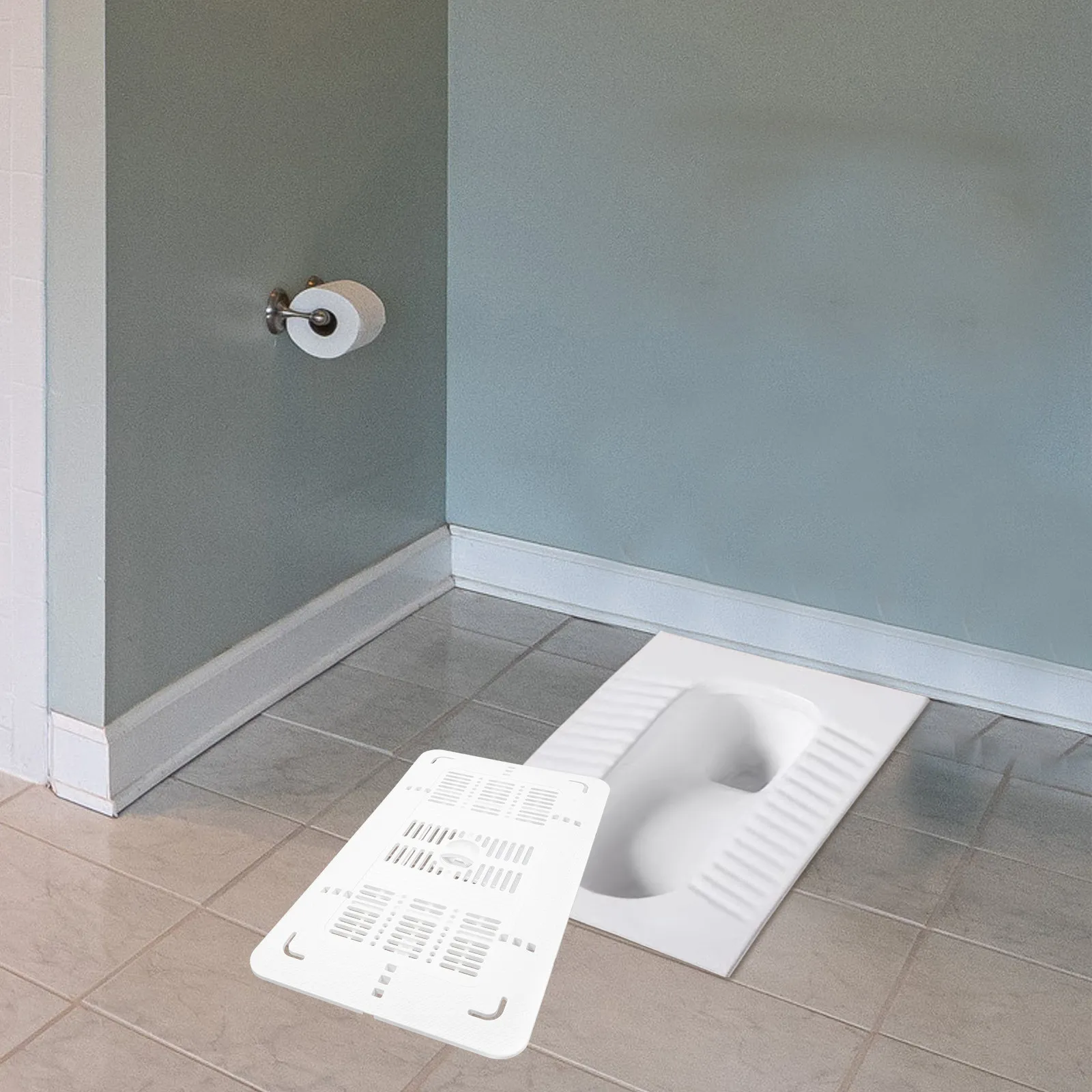 Squatting Toilet Lid Replacement ABS Thick Prevent Deformation Minimalist Design Fresh Environment Toilet Cover Lid
Squatting Toilet Lid Replacement ABS Thick Prevent Deformation Minimalist Design Fresh Environment Toilet Cover Lid
