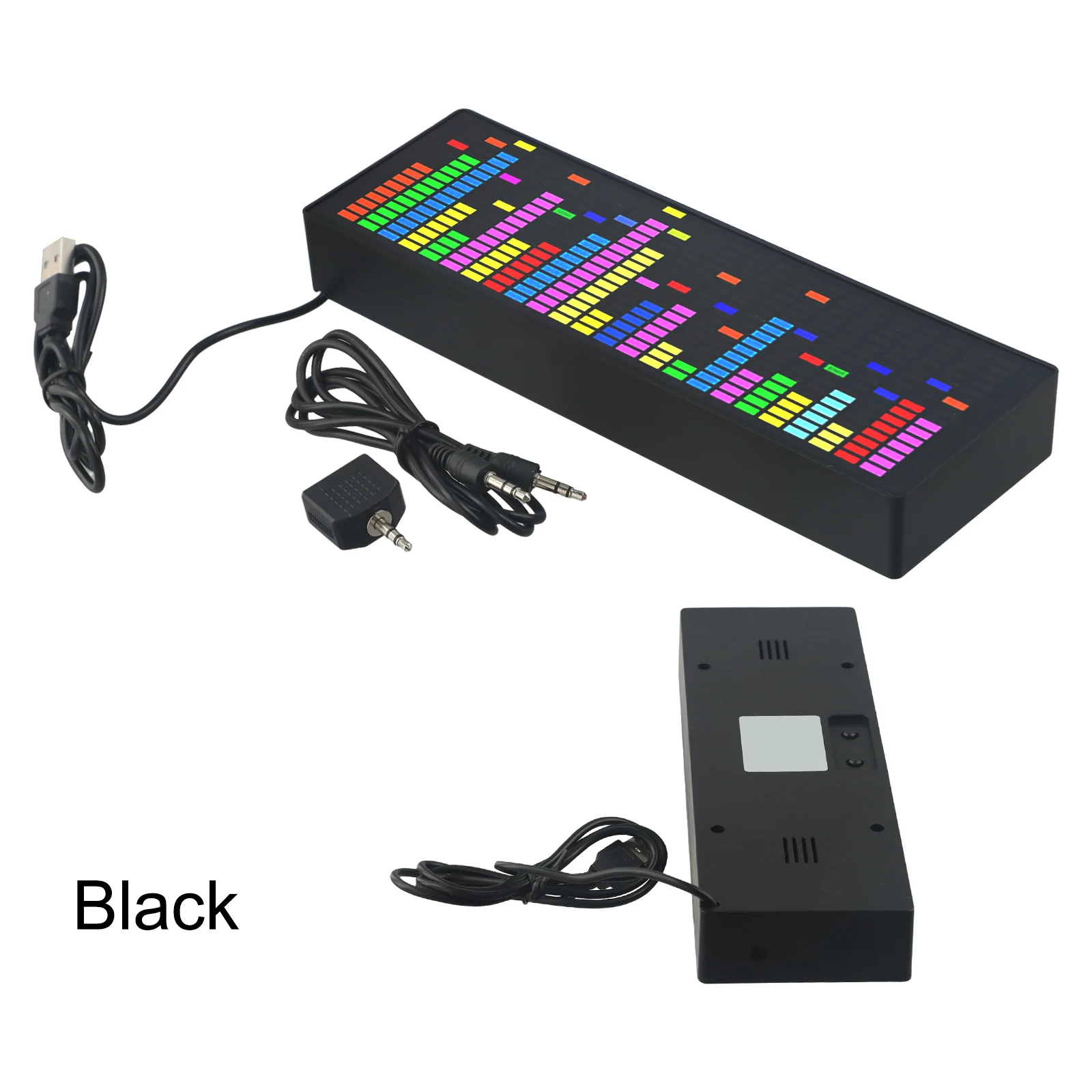 Electronic Clock Music Spectrum Display Music Spectrum Indicator Port USB 5V VU Meter Display Electronic Clock
Electronic Clock Music Spectrum Display Music Spectrum Indicator Port USB 5V VU Meter Display Electronic Clock