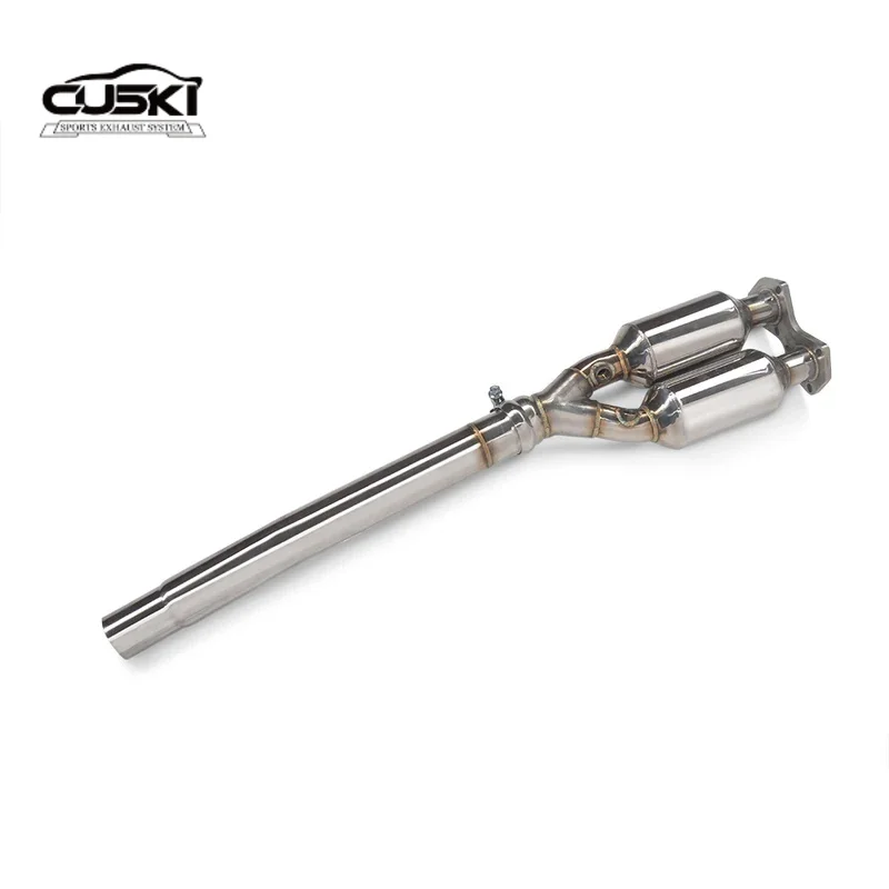 Детали модификации автомобильной выхлопной трубы с высоким расходом — выхлопная труба для Volkswagen Golf R32 MK4 3.2CC 2002-2009, выхлопной канал автомобиля 
Детали модификации автомобильной выхлопной трубы с высоким расходом — выхлопная труба для Volkswagen Golf R32 MK4 3.2CC 2002-2009, выхлопной канал автомобиля