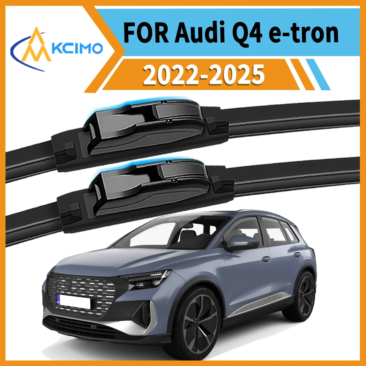 Max Visibility Max Safety 2PCS Wiper Blades for Audi Q4 e-tron F4 2022-2025 All-Season Performance Easy Install Durable Rubber
Max Visibility Max Safety 2PCS Wiper Blades for Audi Q4 e-tron F4 2022-2025 All-Season Performance Easy Install Durable Rubber