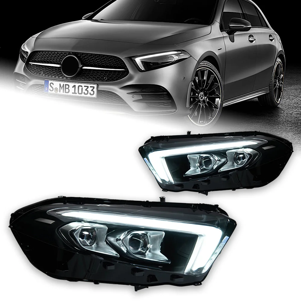 AKD Car Lights for BENZ W177 LED Headlight Projector Lens 2019-2021 W177 A Class Head Lamp DRL Auto Accessories
AKD Car Lights for BENZ W177 LED Headlight Projector Lens 2019-2021 W177 A Class Head Lamp DRL Auto Accessories
