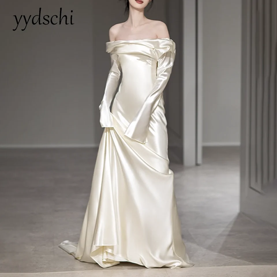Customized Evening Dresse Saudi Arabia Dubai Exquisite Prom Dress 2024 for Women vestidos para mujer Formal Elegant ivory satin
Customized Evening Dresse Saudi Arabia Dubai Exquisite Prom Dress 2024 for Women vestidos para mujer Formal Elegant ivory satin