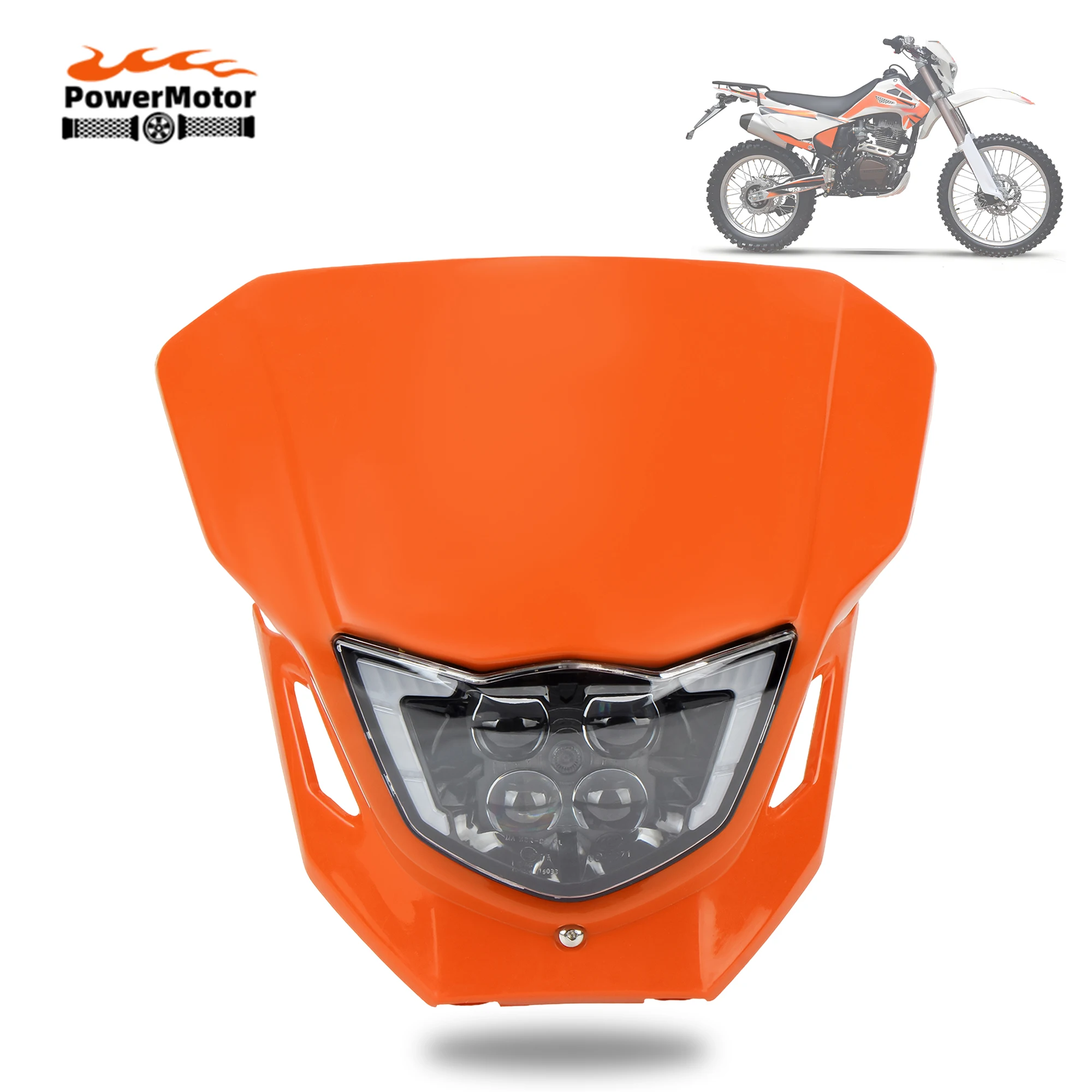 Motorcycle LED Headlight For Yamaha WR250F WR450F YZ250F YZ450F 2015-2019 Motocross Headlight Assembly DirtBike Headlight Parts
Motorcycle LED Headlight For Yamaha WR250F WR450F YZ250F YZ450F 2015-2019 Motocross Headlight Assembly DirtBike Headlight Parts