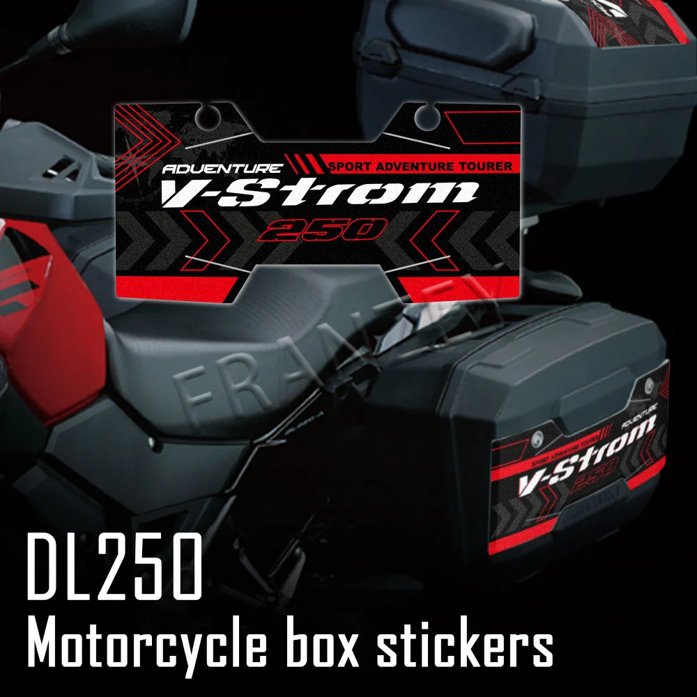 For Suzuki VSTROM DL250 V-Strom250 Motorcycle side box decal waterproof cover box sticker Protect 3M Accessories
For Suzuki VSTROM DL250 V-Strom250 Motorcycle side box decal waterproof cover box sticker Protect 3M Accessories