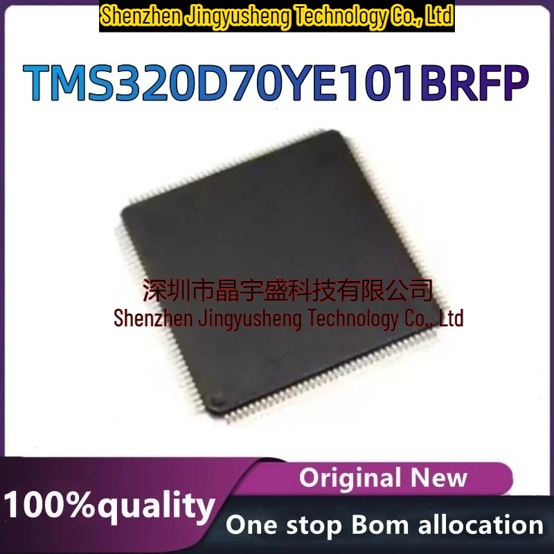 New Original TMS320D70YE101BRFP QFP Electronic Components
New Original TMS320D70YE101BRFP QFP Electronic Components