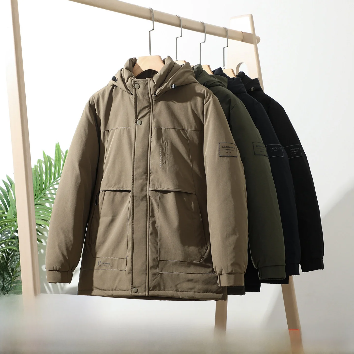 Warm Outdoor Men's Cotton Jaet Waterproof Youth Faion Long Sve Hooded Casual Cleanfit Sle Southern Winter Coat
Warm Outdoor Men's Cotton Jaet Waterproof Youth Faion Long Sve Hooded Casual Cleanfit Sle Southern Winter Coat