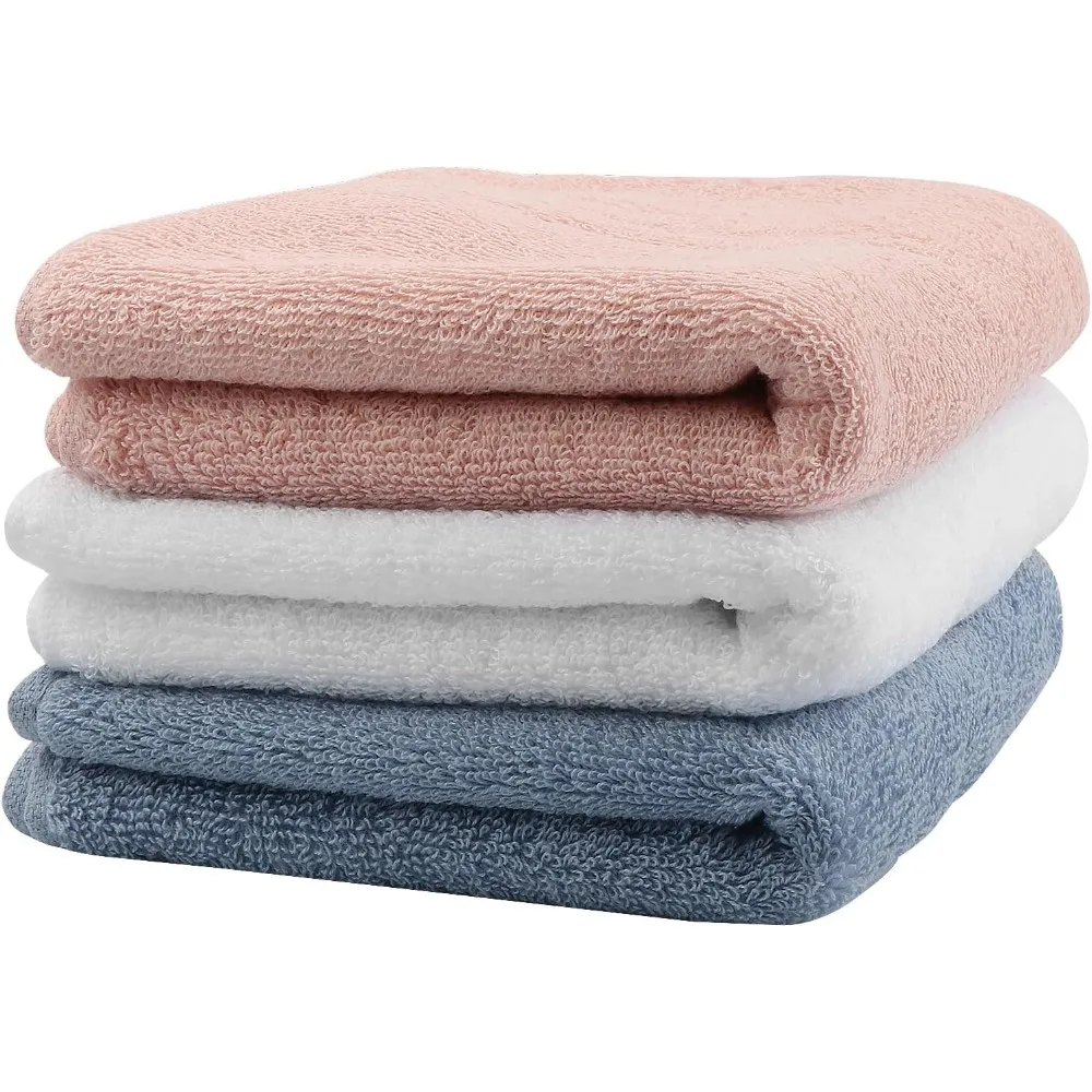 Three Large Cotton Wash Cloths Super Absorbent Soft Machine Washable for Bathroom Gym Spa Kitchen 3 Colors
Three Large Cotton Wash Cloths Super Absorbent Soft Machine Washable for Bathroom Gym Spa Kitchen 3 Colors