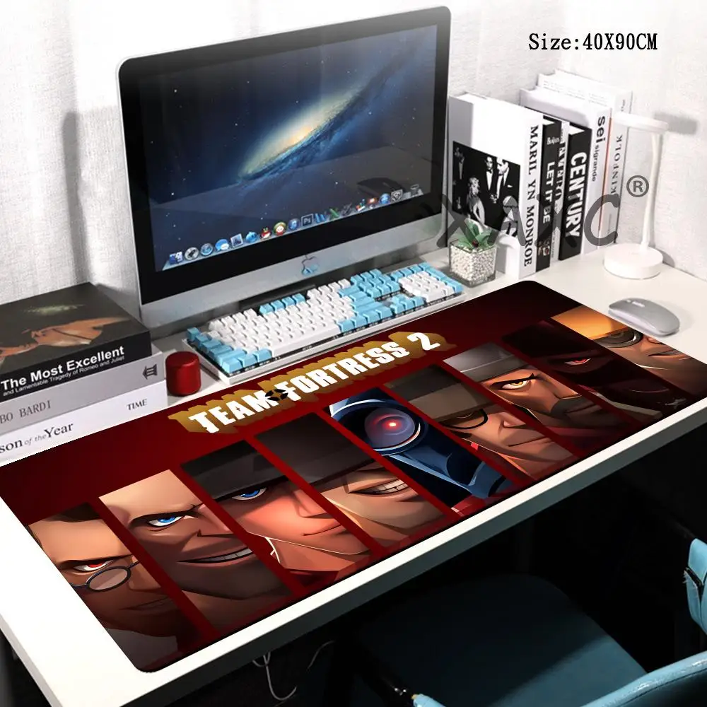 HYBXAXC Game T-Team F-Fortress 2 Mouse Pad Non-slip Rubber Gamer Balance Computer Mat Decoracion Deskmat Laptop Office Large
HYBXAXC Game T-Team F-Fortress 2 Mouse Pad Non-slip Rubber Gamer Balance Computer Mat Decoracion Deskmat Laptop Office Large