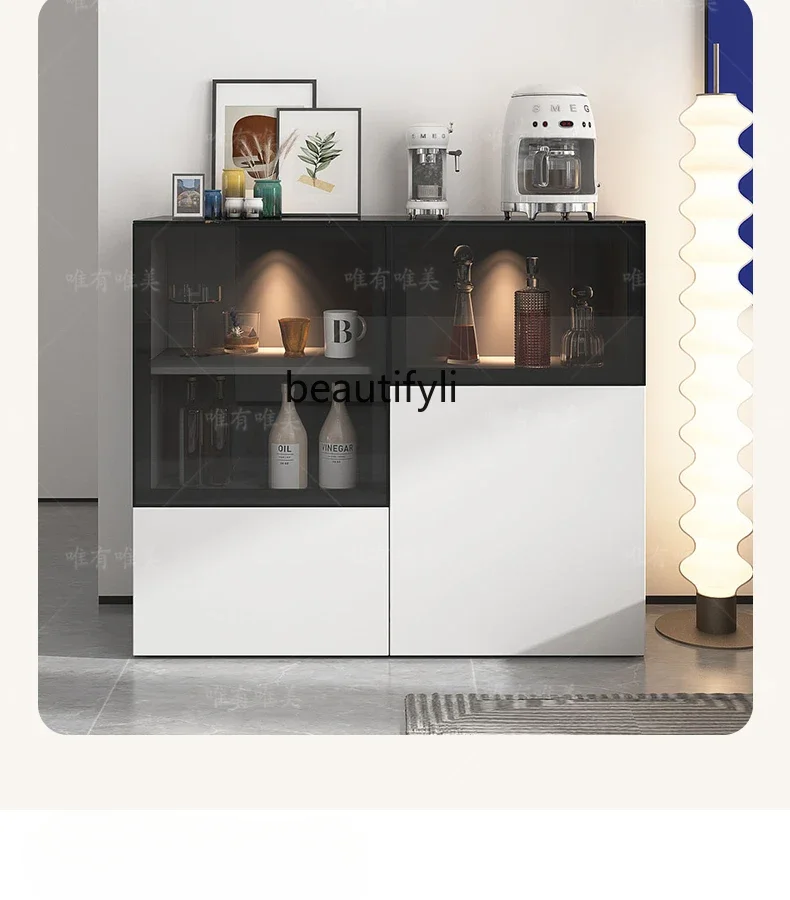 Kitchen Side Cabinet Solid Wood Wine Cabinet Living Room Storage TV Cabinet Sofa 
Kitchen Side Cabinet Solid Wood Wine Cabinet Living Room Storage TV Cabinet Sofa