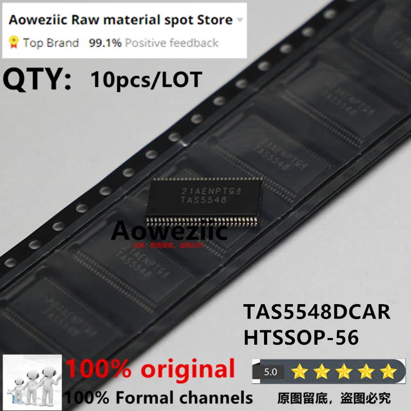 Aoweziic 2022+ 100% New Imported Original TAS5548DCAR TAS5548DCA TAS5548 HTSSOP-56 8-Channel Audio Modulator Chip
Aoweziic 2022+ 100% New Imported Original TAS5548DCAR TAS5548DCA TAS5548 HTSSOP-56 8-Channel Audio Modulator Chip