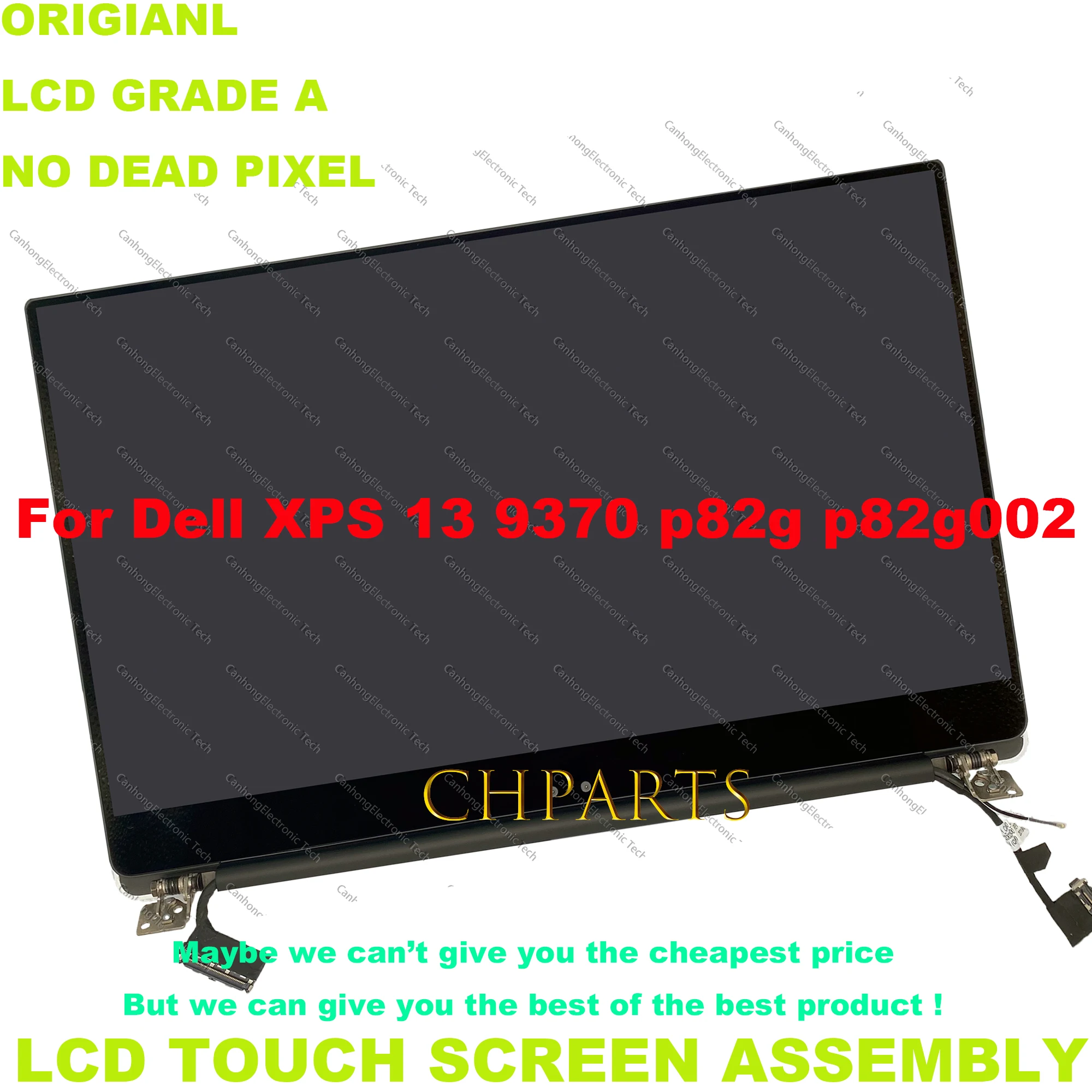 13.3" LCD Touch Screen For Dell XPS 13 9370 P82G P82G002 LCD Touch Screen Complete Replacement Laptops Assembly With Hinges
13.3" LCD Touch Screen For Dell XPS 13 9370 P82G P82G002 LCD Touch Screen Complete Replacement Laptops Assembly With Hinges