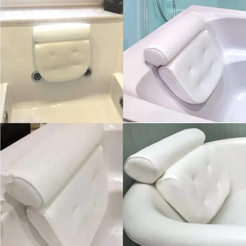SPA Non-Slip Bath Pillow with Suction Cups Bath Tub Neck Back Support Headrest Pillows Thickened Home Cushion jacuzzi
SPA Non-Slip Bath Pillow with Suction Cups Bath Tub Neck Back Support Headrest Pillows Thickened Home Cushion jacuzzi